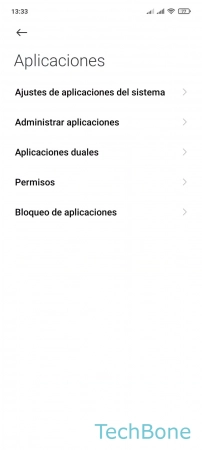 Paso 3: Presiona Bloqueo de aplicaciones Cambiar el Tipo y Contraseña del Bloqueo de aplicaciones - Presiona Bloqueo de aplicaciones