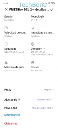 Paso 4: Presiona Proxy Configurar un Proxy - Presiona Proxy