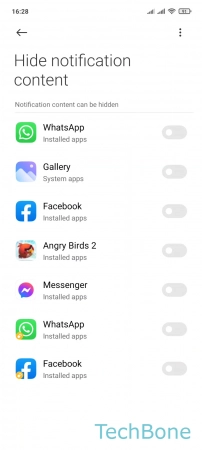 How to Hide/Show Notification content of locked Apps - Enable or disable an  App 