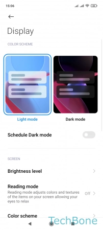 How to Schedule Dark mode - Enable or disable  Schedule Dark mode 