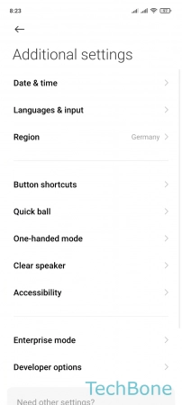 How to Turn On/Off a Keyboard - Tap on  Languages & input 