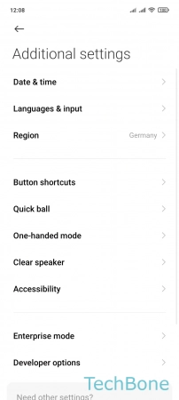 How to Turn On/Off Auto-correction - Tap on  Languages & input 