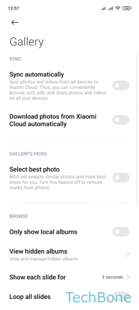 How to Turn On/Off Auto-sync Photos or Videos to Xiaomi Cloud - Enable or disable  Sync automatically 