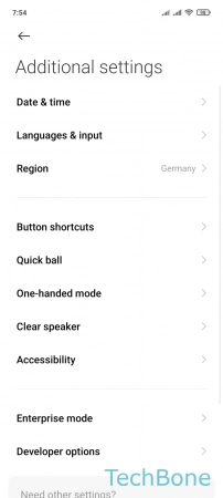 How to Turn On/Off Autofill service - Tap on  Languages & input 