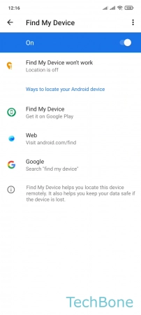 How to Turn on/off Find My Device - Enable or disable  Find My Device 