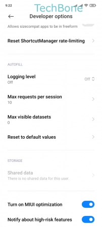 How to Turn On/Off MIUI Optimization - Enable or disable  Turn on MIUI optimization 