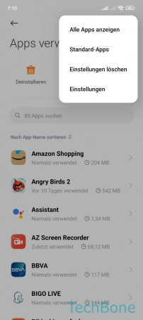 Schritt-5 Tippe auf Standard-Apps Launcher - Tippe auf Standard-Apps