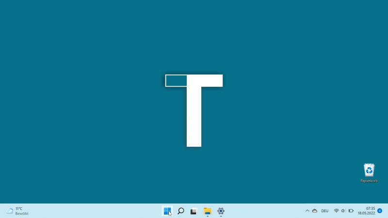 Schritt-1 Öffne das Startmenü Windows zurücksetzen - Öffne das Startmenü