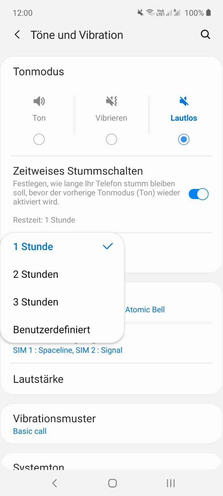 Zeitweises Stummschalten Samsung Handbuch Techbone