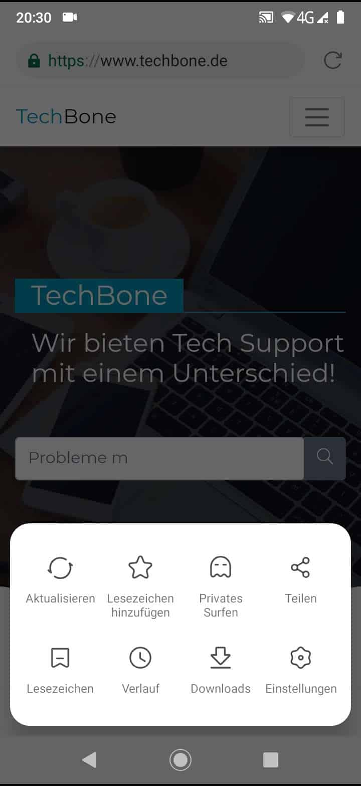 Lesezeichen Hinzufugen Entfernen Neffos Handbuch Techbone