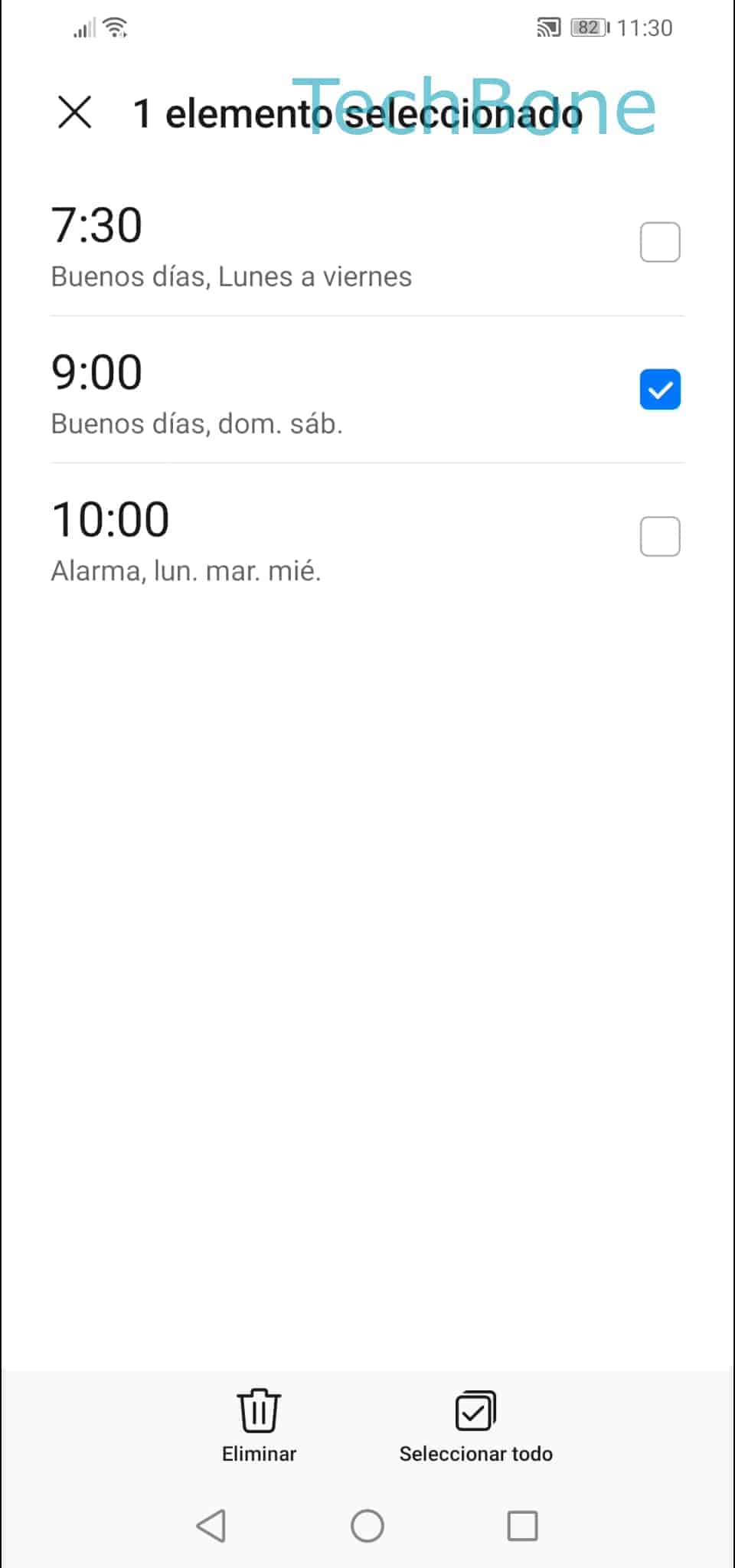 Eliminar Alarma Huawei Manual Techbone