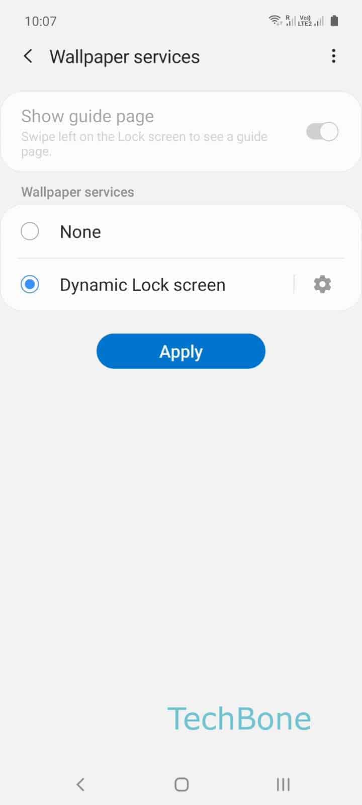 how to enable or disable dynamic lock screen samsung manual techbone