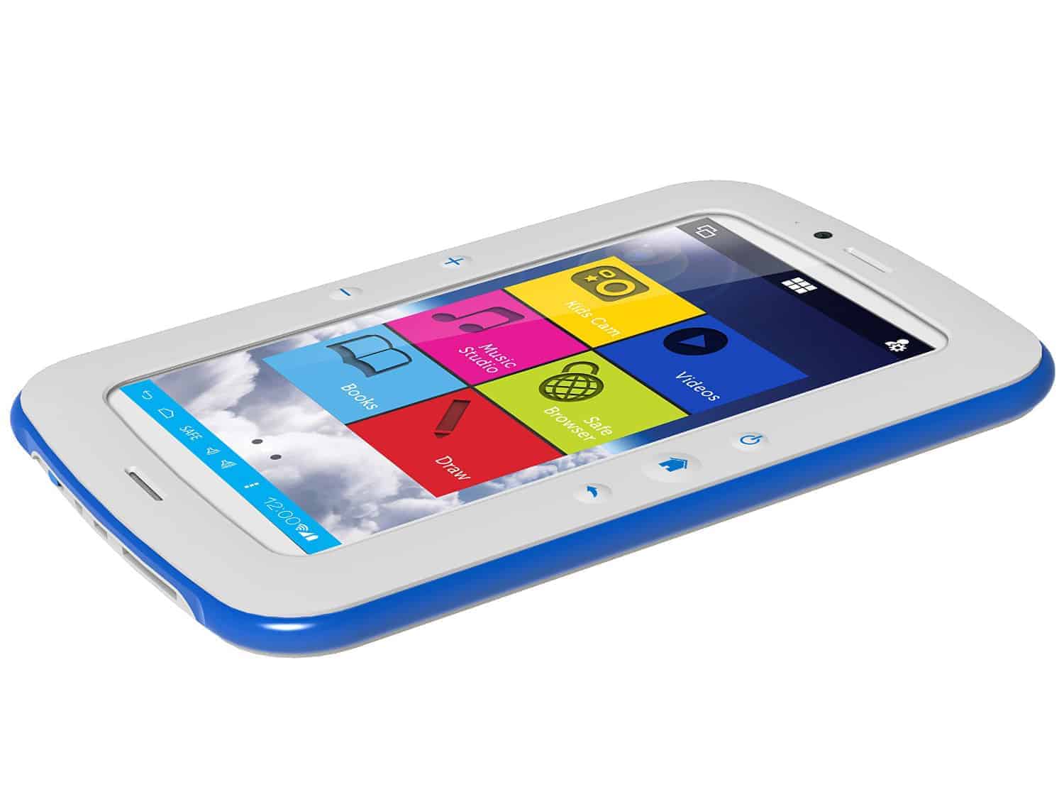 polaroid kids ipx 7 gps active tracking watch blue