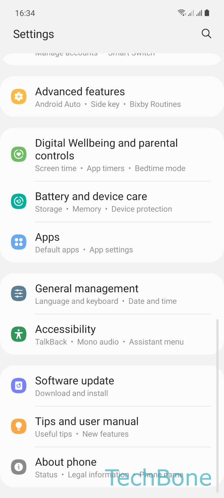 How to Turn On/Off Background data usage of Apps - Samsung Manual | TechBone