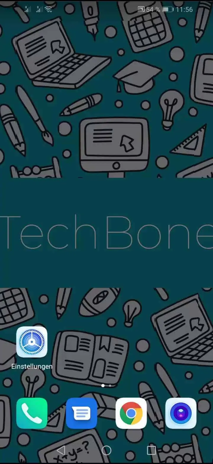 Touchschutz aktivieren oder deaktivieren – EMUI: Schritt 1 – Öffne die Einstellungen