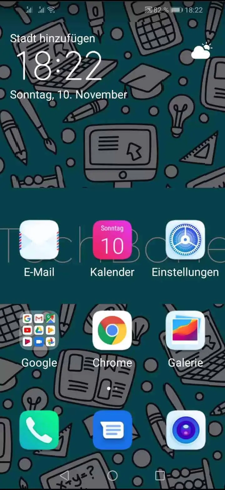 Einfacher Modus ausschalten – EMUI: Schritt 1 – Öffne die Einstellungen