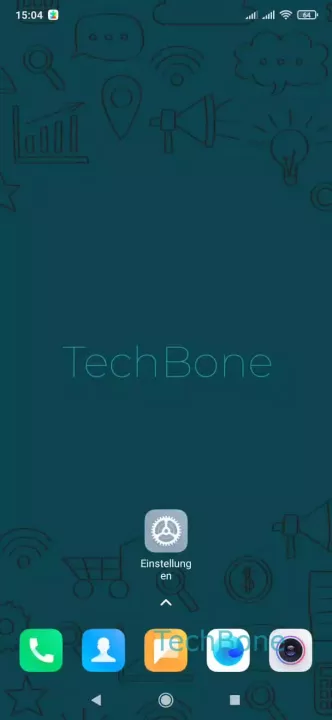 App-Benachrichtigungen schlummern legen – Smartphone: Schritt 1 – Benachrichtigungsleiste öffnen (Xiaomi - MIUI 12)