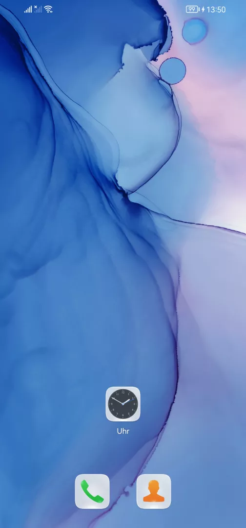 Timer in der Uhr-App einstellen – EMUI 12: Schritt 1 – Uhr-App öffnen