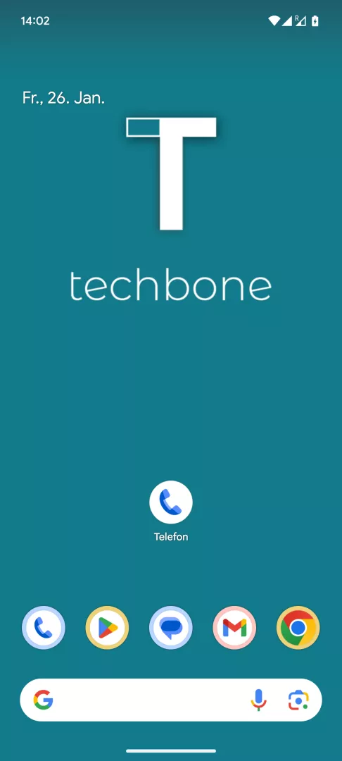 Anrufsperre einrichten oder deaktivieren – Android 14: Schritt 1 – Telefon-App öffnen