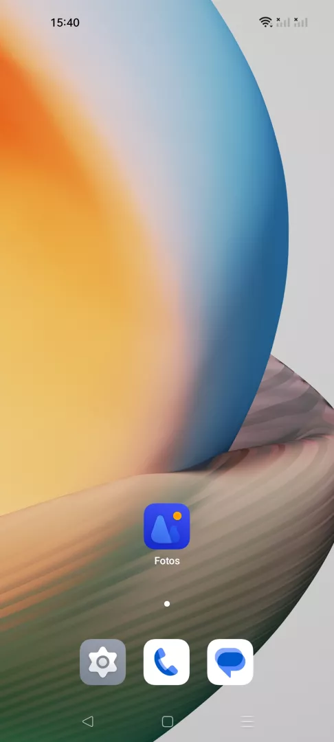 Standort in der Foto-App aktivieren oder deaktivieren – Coloros 13: Schritt 1 – Fotos-App