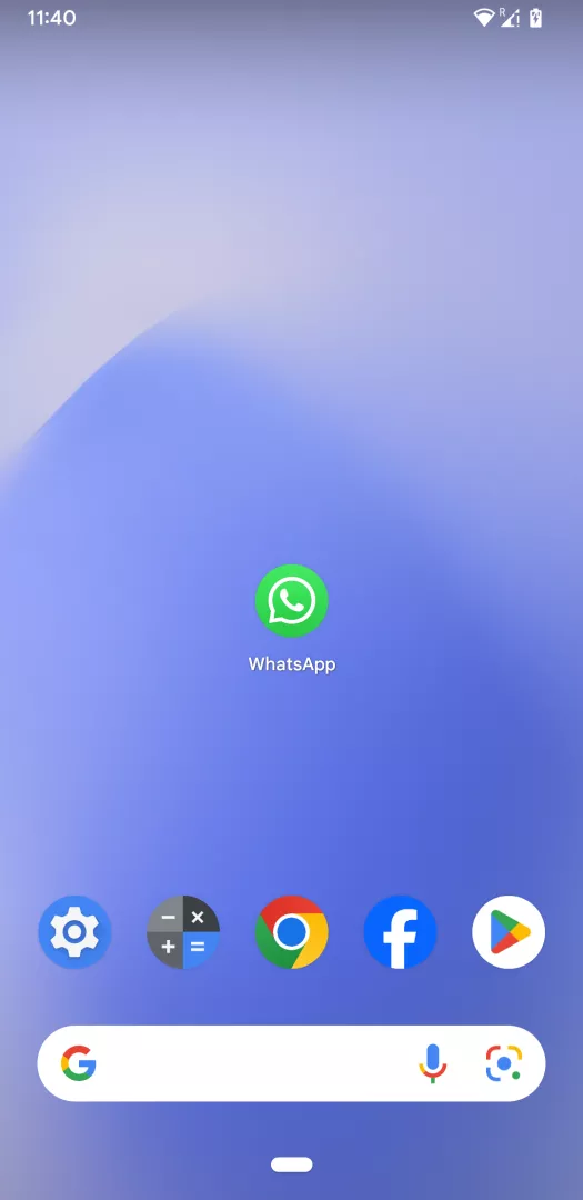 Erste Schritte nach der Installation – Android: Schritt 1 – WhatsApp öffnen