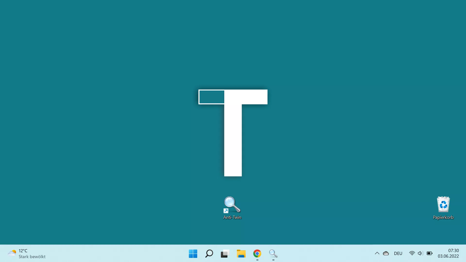 Anti-Twin: Doppelte Dateien löschen – Windows 11: Schritt 1 – Anti-Twin starten
